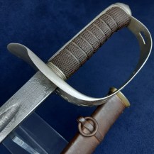 British Boer War Patent Solid Hilt Sword, Lt Claud DArcy Cayley, Middlesex Regt 10